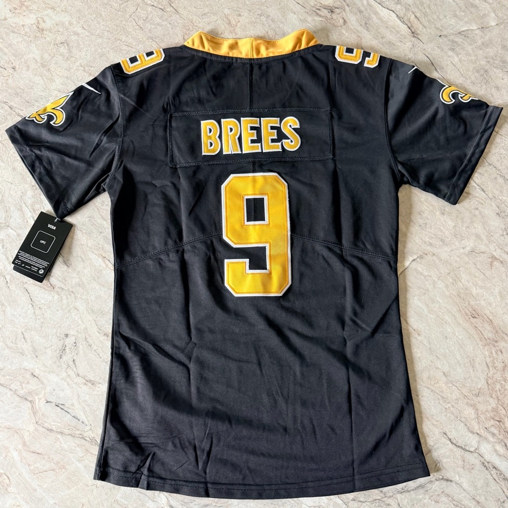 NFL Saints - Drew Brees - Women’s Jersey - Size Large - NEW, with tags